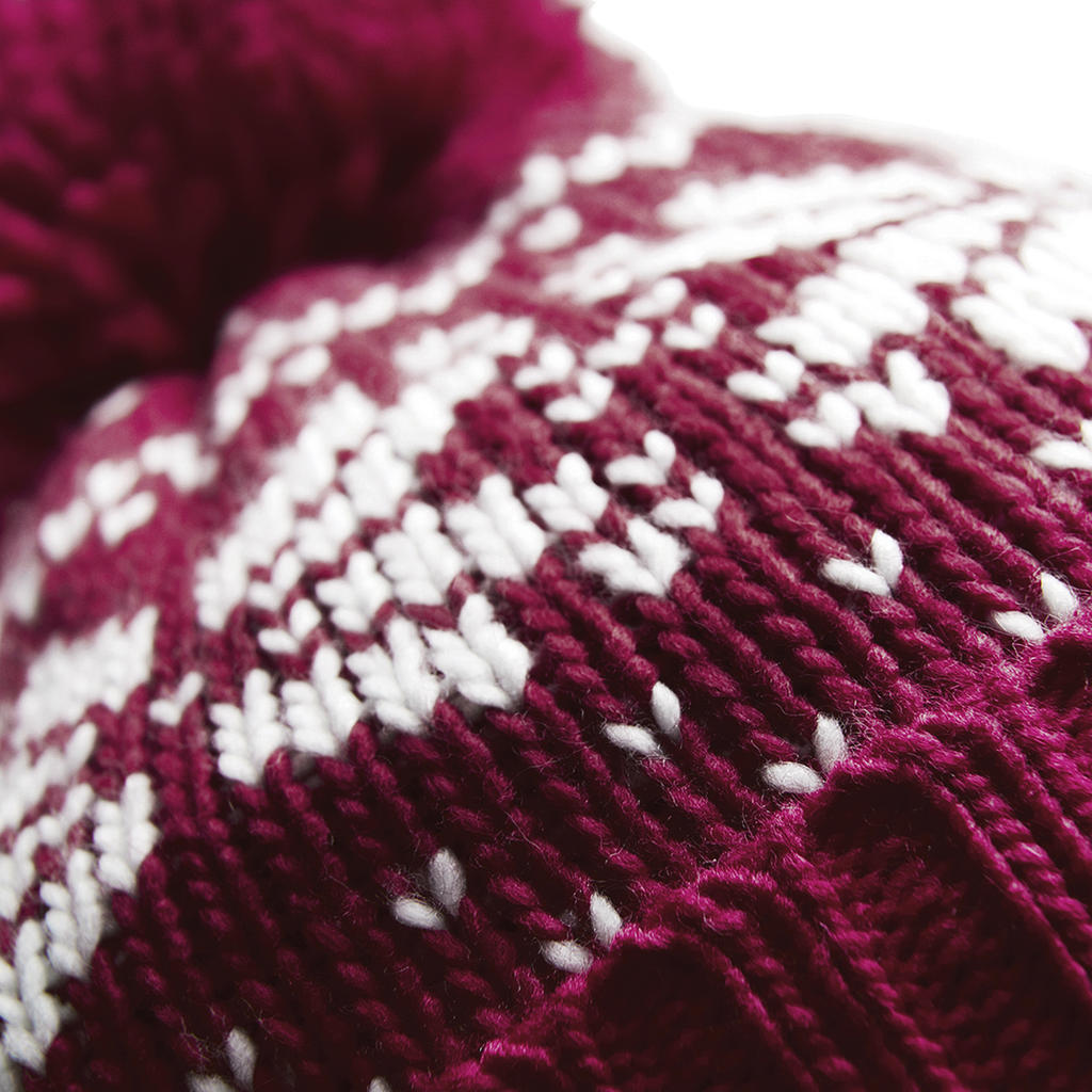 Fair Isle Snowstar® Beanie