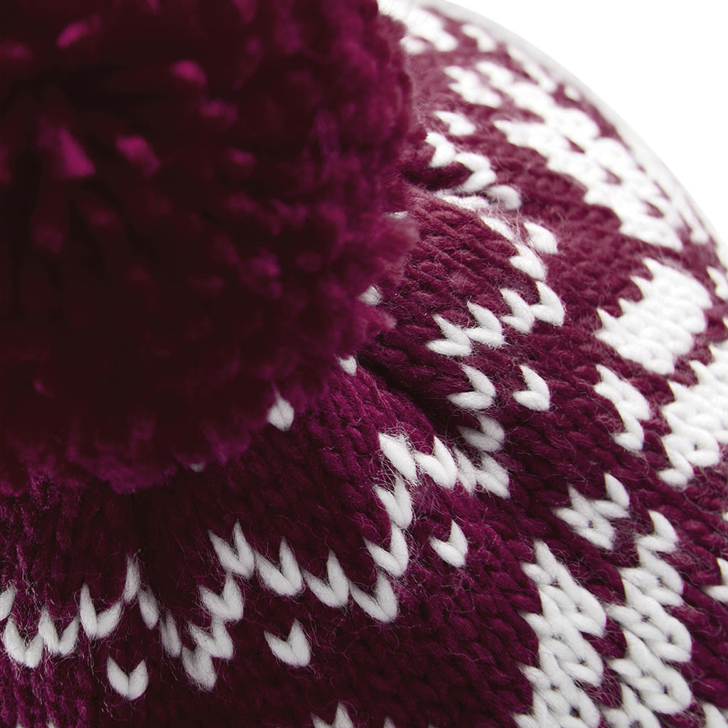 Fair Isle Snowstar® Beanie
