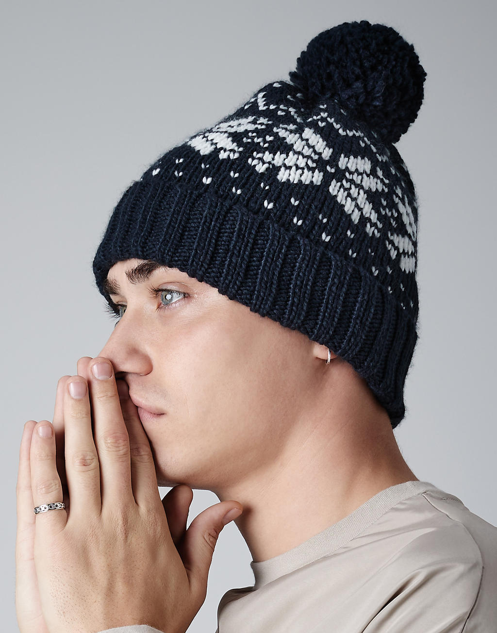Fair Isle Snowstar® Beanie