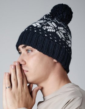 Fair Isle Snowstar® Beanie