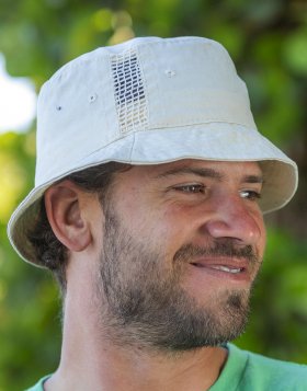 Sporting Hat with Mesh Panels