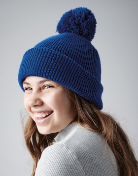 Junior Reflective Bobble Beanie