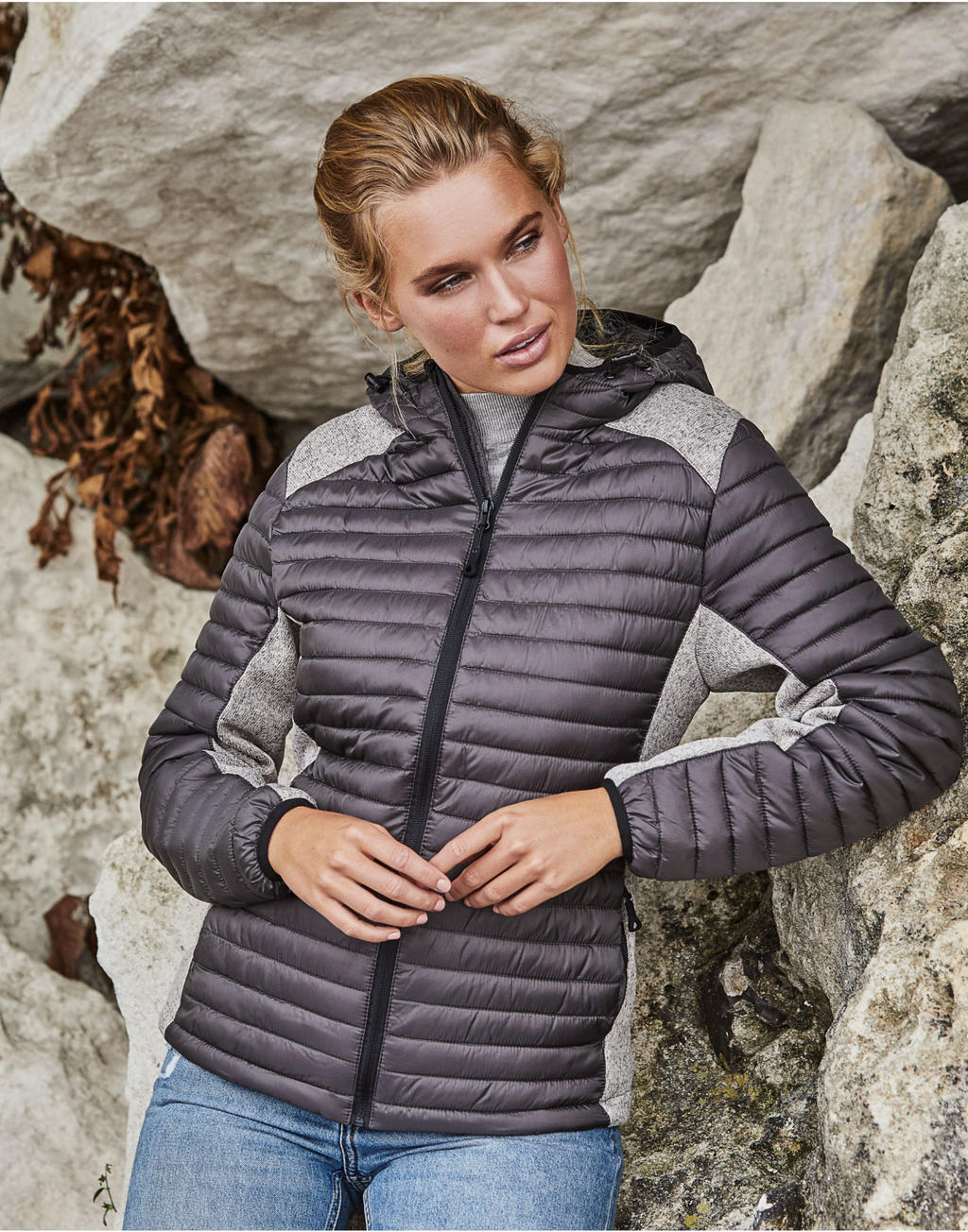 Ladies Hooded Outdoor Crossover Jacket