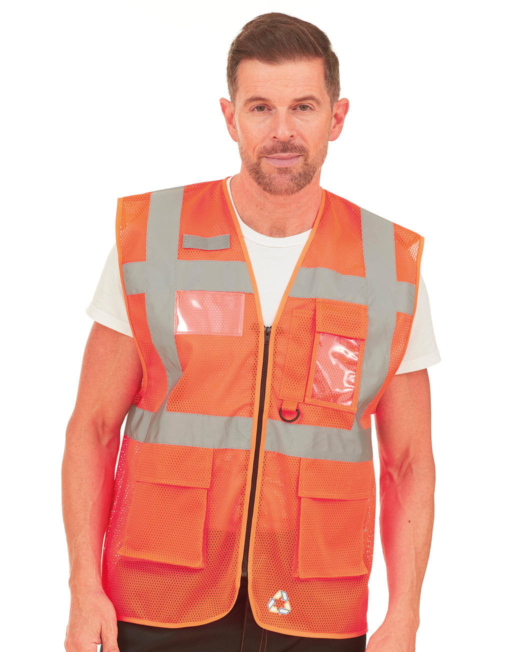 Fluo Open Mesh Executive Waistcoat