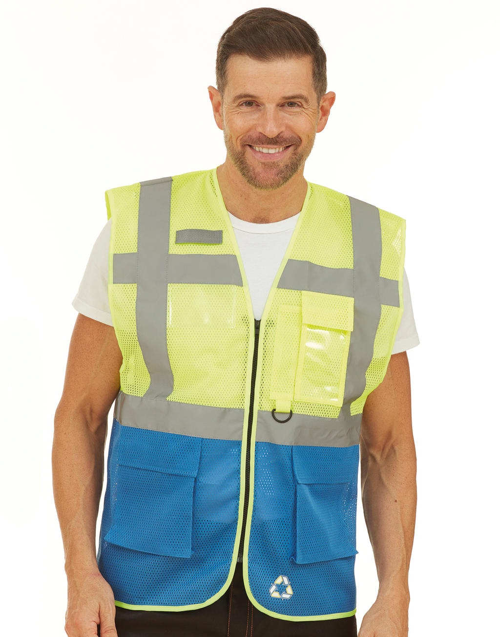 Fluo Open Mesh Executive Waistcoat