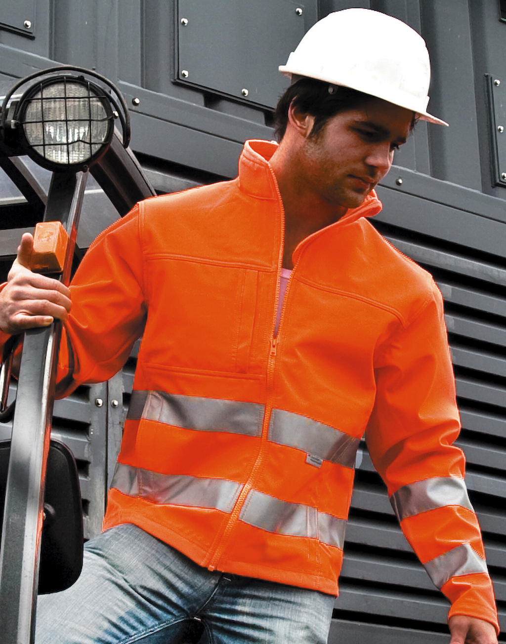 Hi-Vis Softshell Jacket