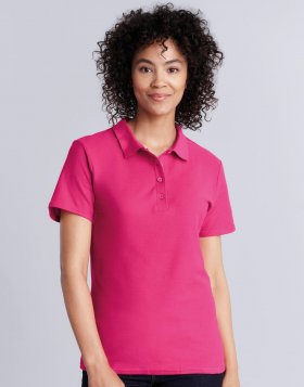 Softstyle® Ladies Double Pique Polo