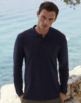 Premium Long Sleeve Polo