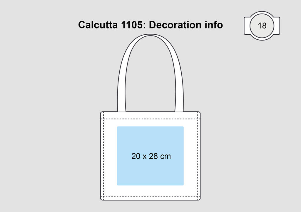 Calcutta Long Handled Jute Shopper Bag