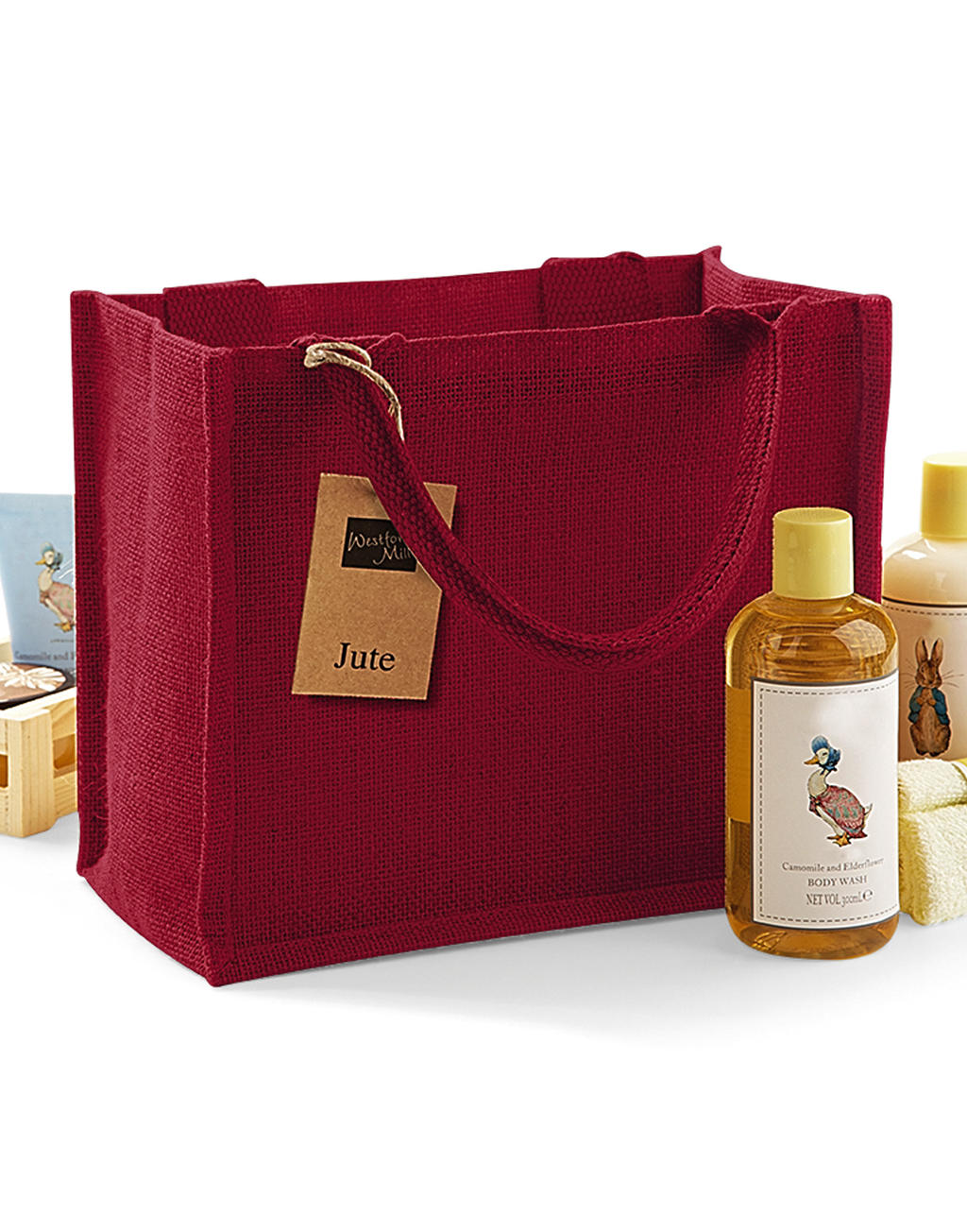 Jute Mini Gift Bag