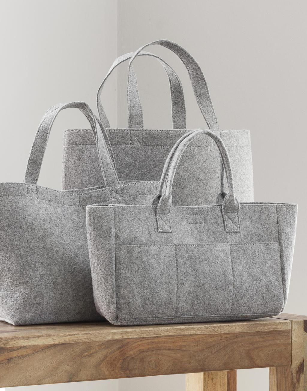Large Felt Shopper