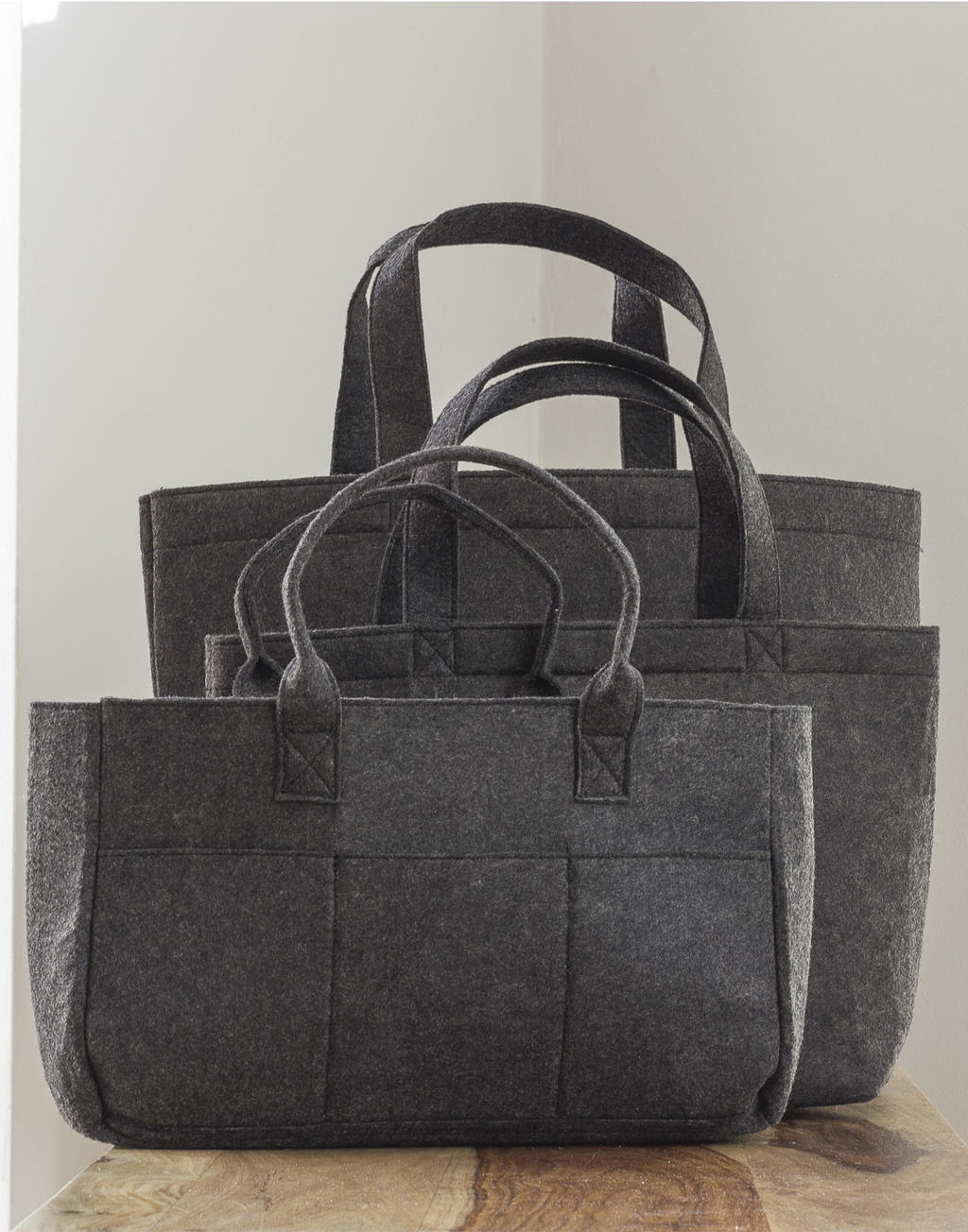 Large Felt Shopper