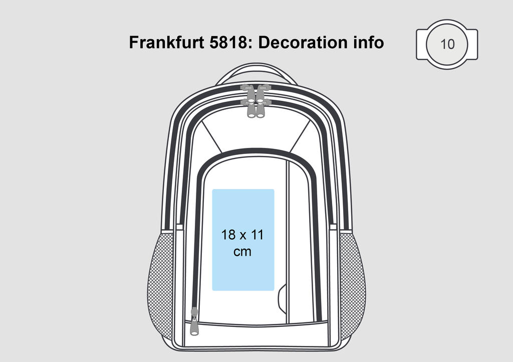 Frankfurt Smart Laptop Backpack
