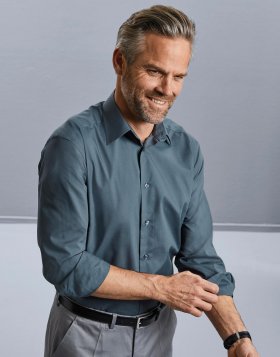 Tailored Poplin Shirt LS
