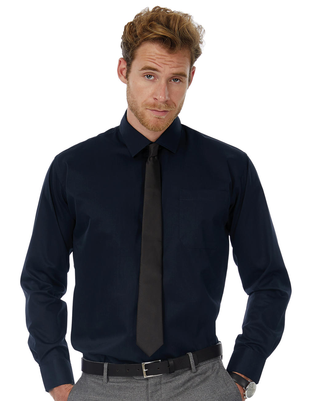 Sharp LSL/men Twill Shirt