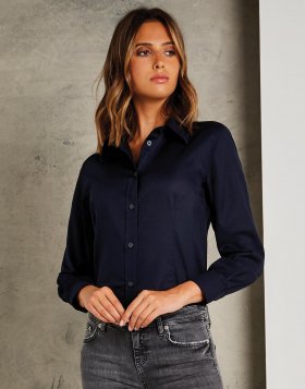 Women`s Tailored Fit Workwear Oxford Shirt