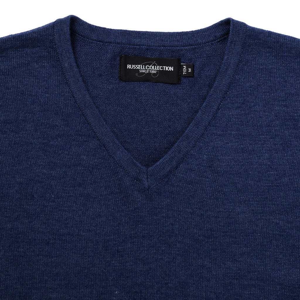 Men`s V-Neck Knitted Pullover