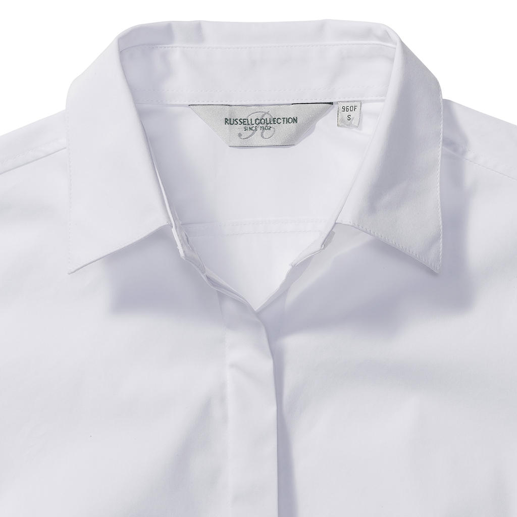 Ladies` LS Ultimate Stretch Shirt