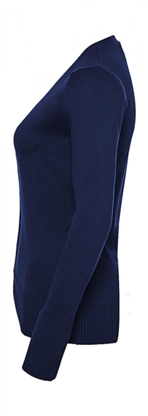 Ladies’ V-Neck Knitted Cardigan