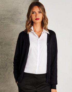Women`s Classic Fit Arundel V Neck Cardigan