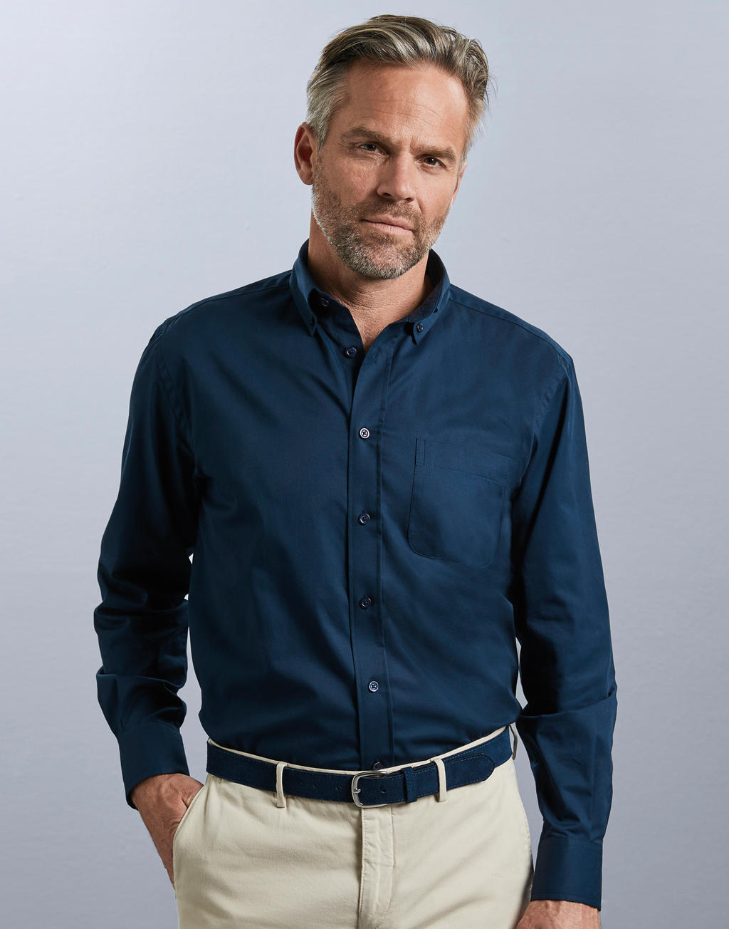 Long Sleeve Classic Twill Shirt