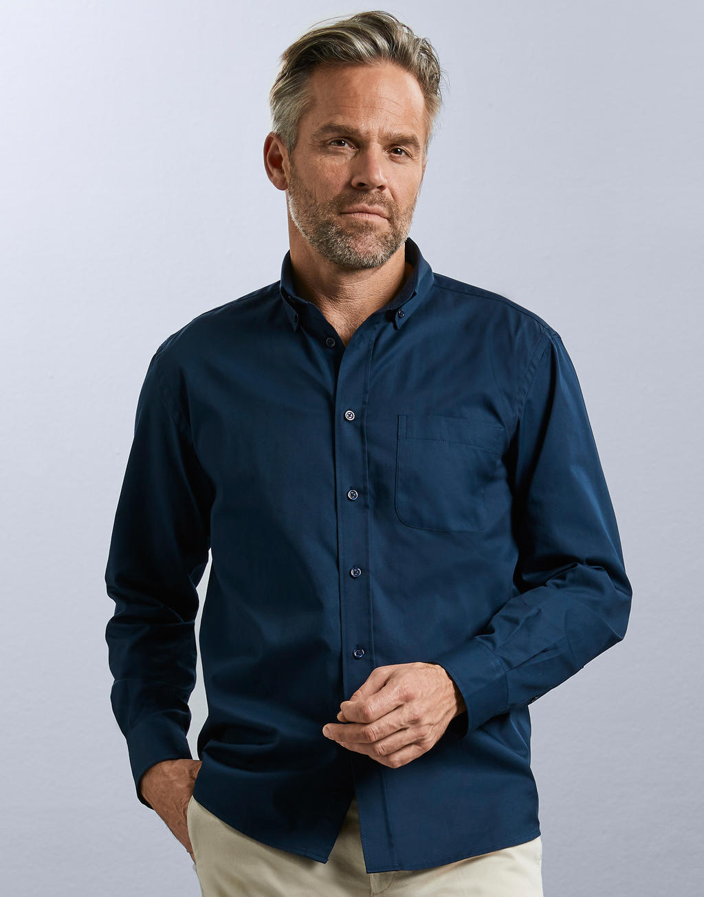 Long Sleeve Classic Twill Shirt