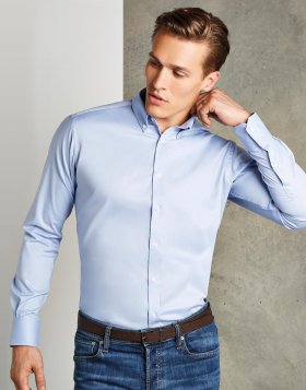 Slim Fit Stretch Oxford Shirt LS