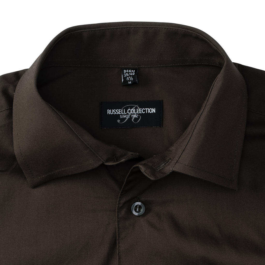 Fitted Long Sleeve Stretch Shirt