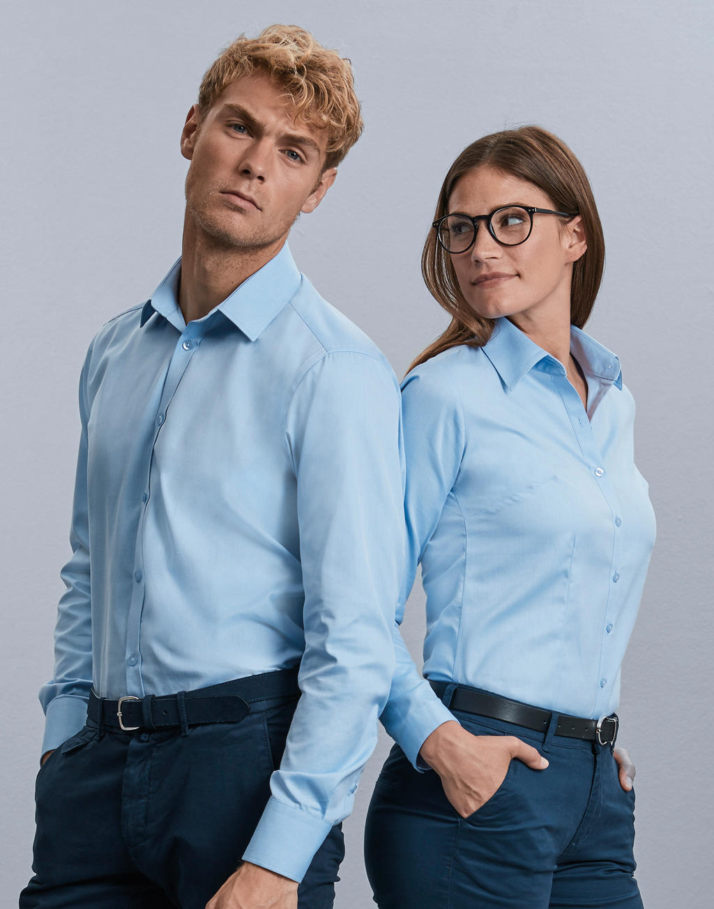 Men`s LS Herringbone Shirt