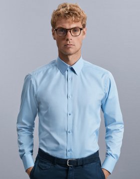 Men`s LS Herringbone Shirt