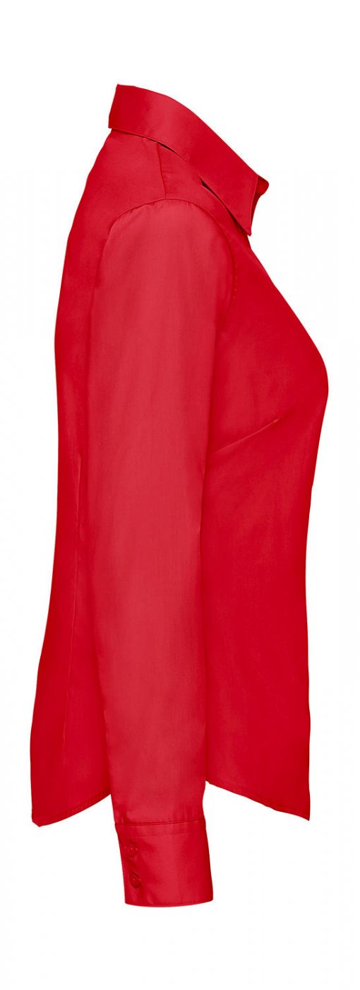 Ladies Poplin Shirt LS