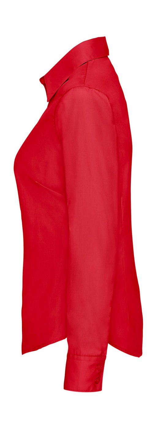 Ladies Poplin Shirt LS