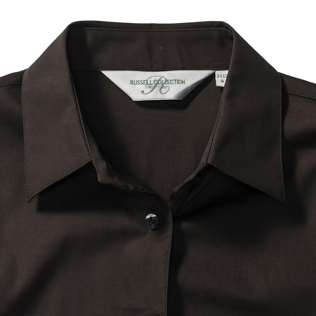 Tailored Blouse with 3/4 Sleeves