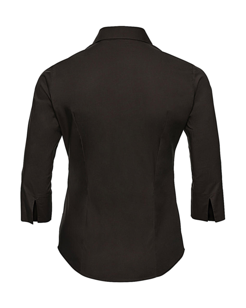 Tailored Blouse with 3/4 Sleeves