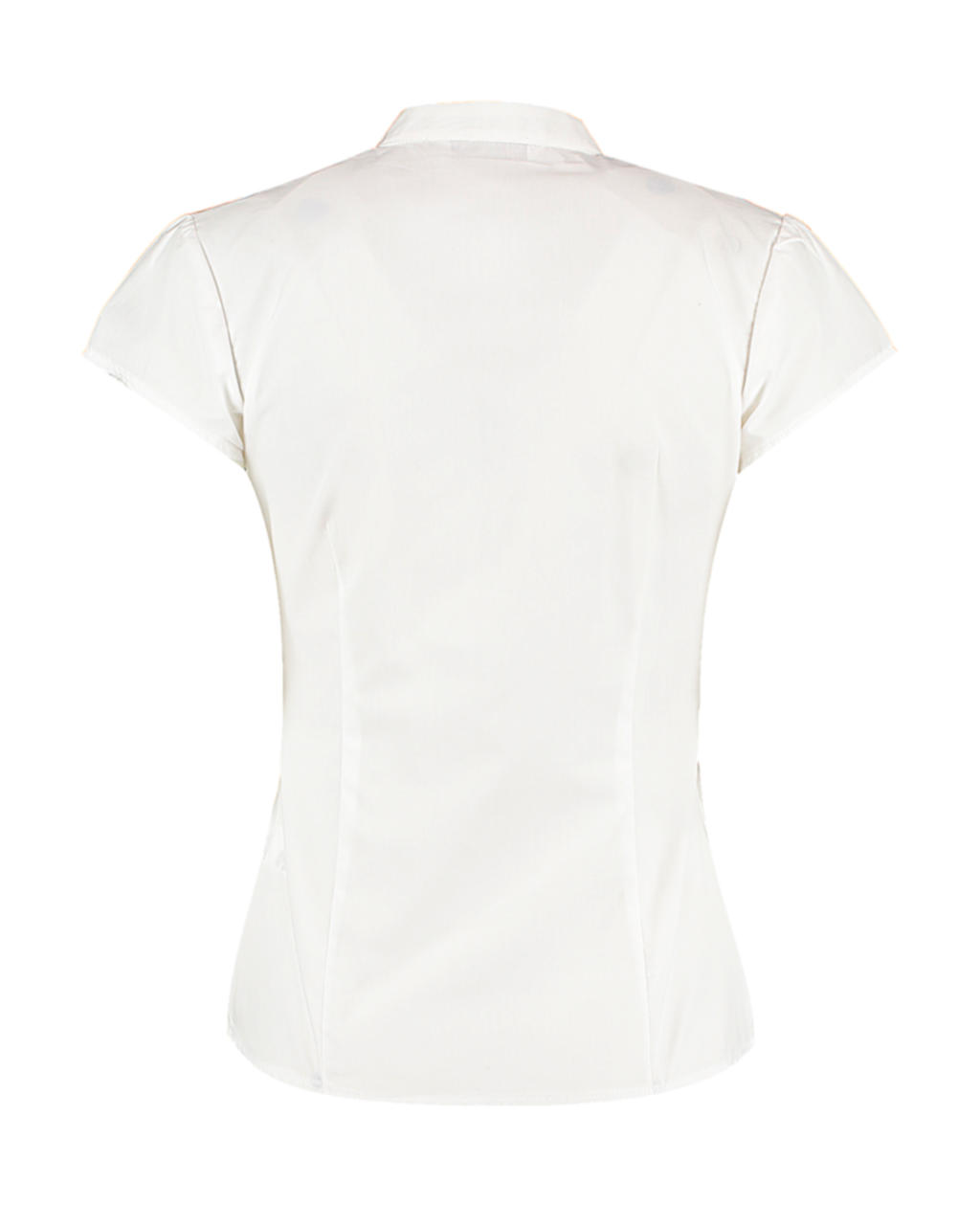 Women`s Tailored Fit Mandarin Collar Blouse SSL