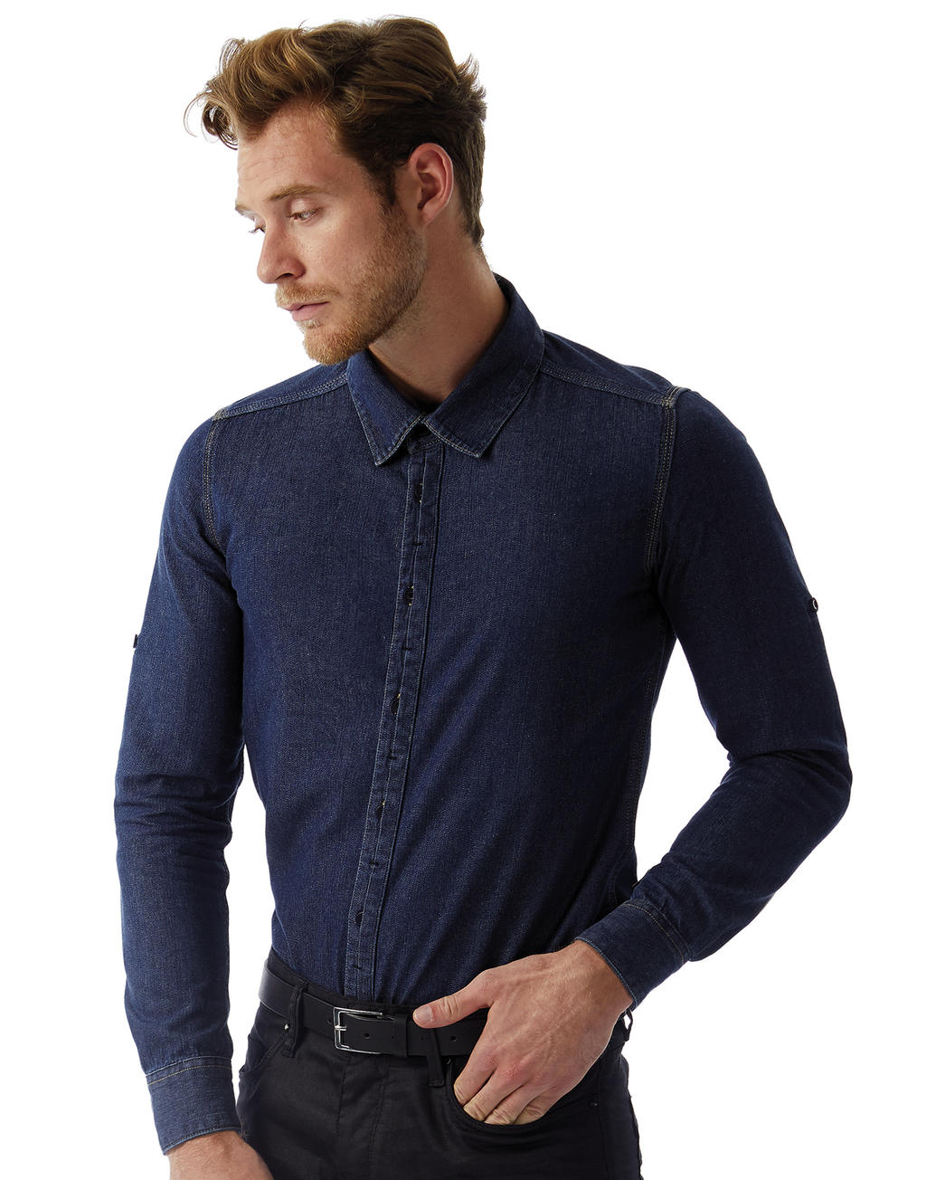 DNM Vision/men Denim Shirt LS