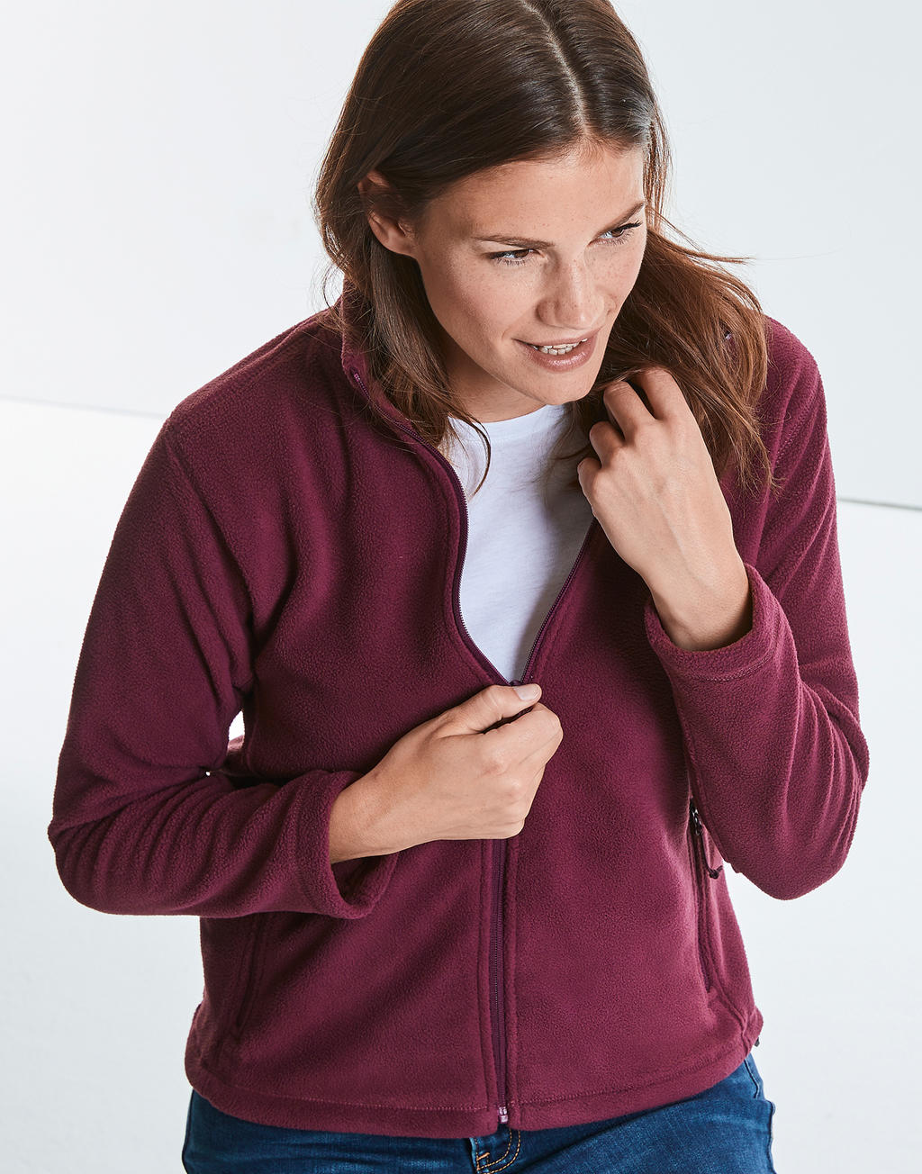 Ladies` Full Zip Outdoor Fleece