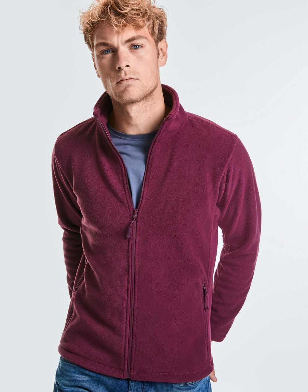 Men`s Full Zip Outdoor Fleece