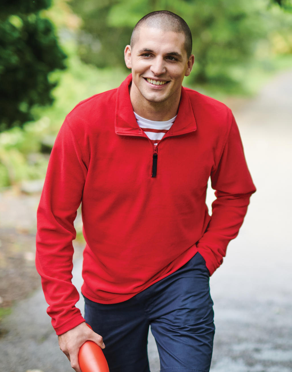 Micro Zip Neck Fleece