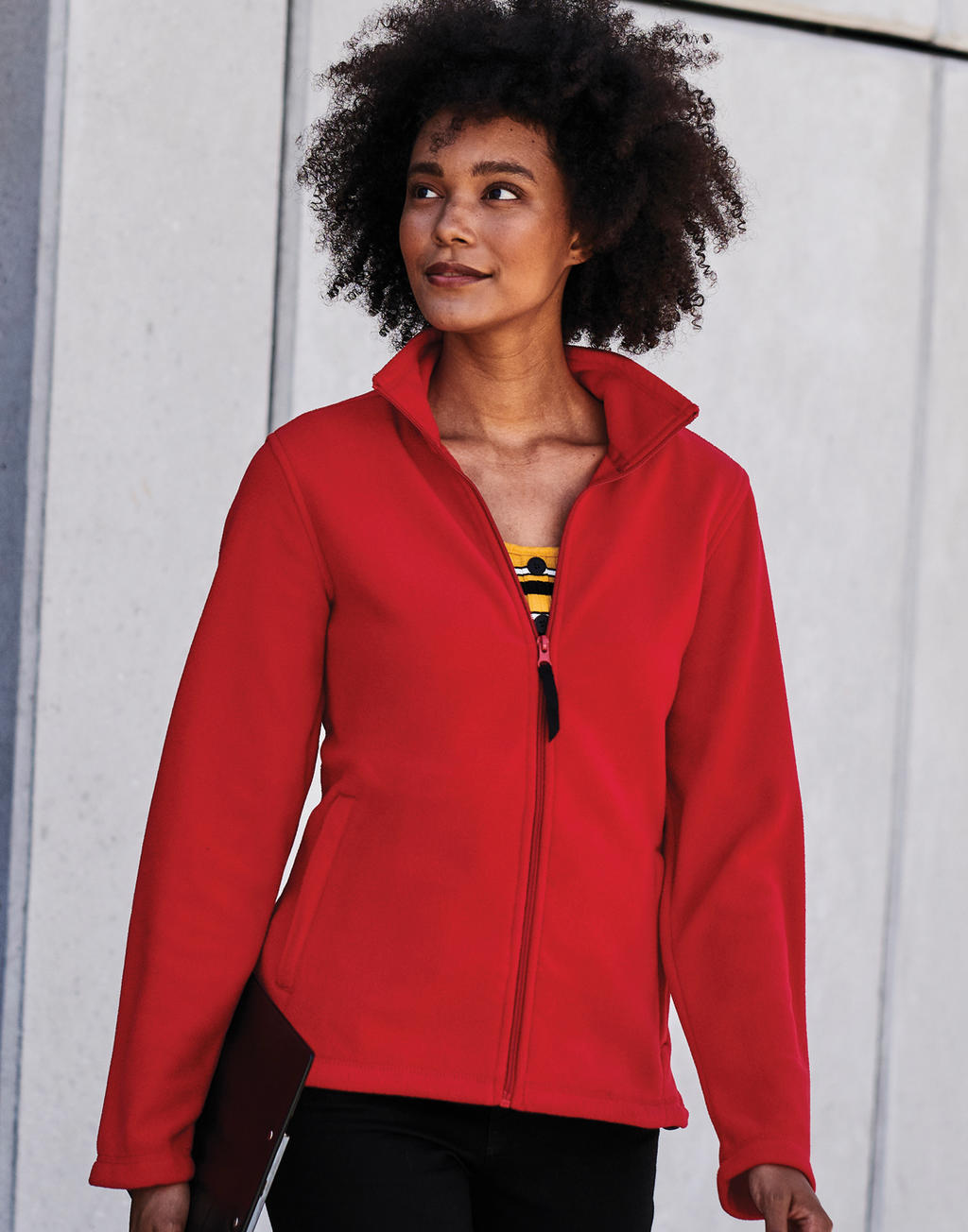 Ladies` Micro Full Zip Fleece