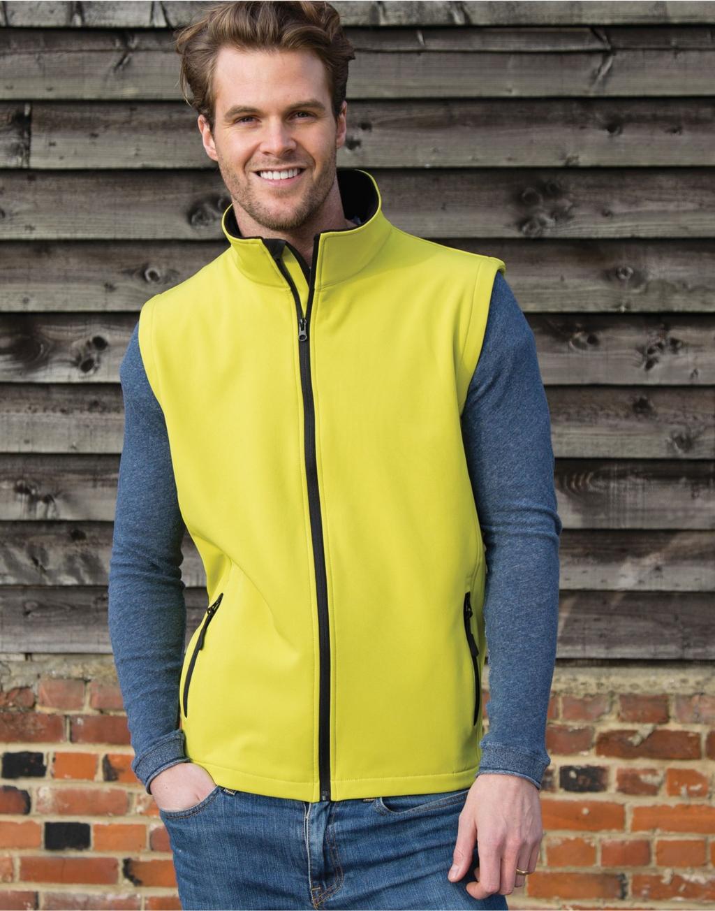 Men`s Printable Softshell Bodywarmer
