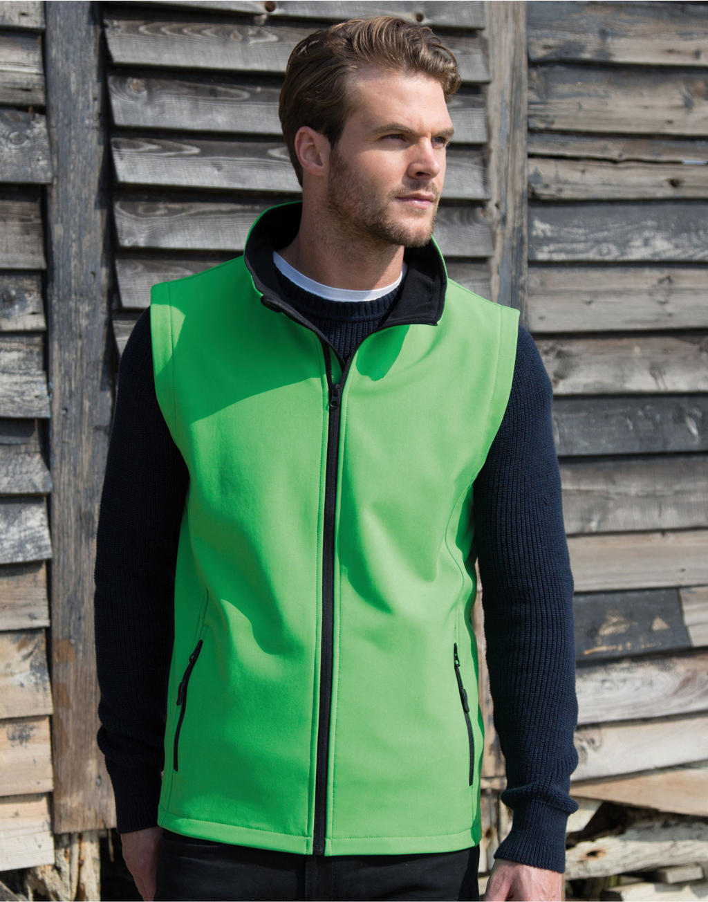 Men`s Printable Softshell Bodywarmer