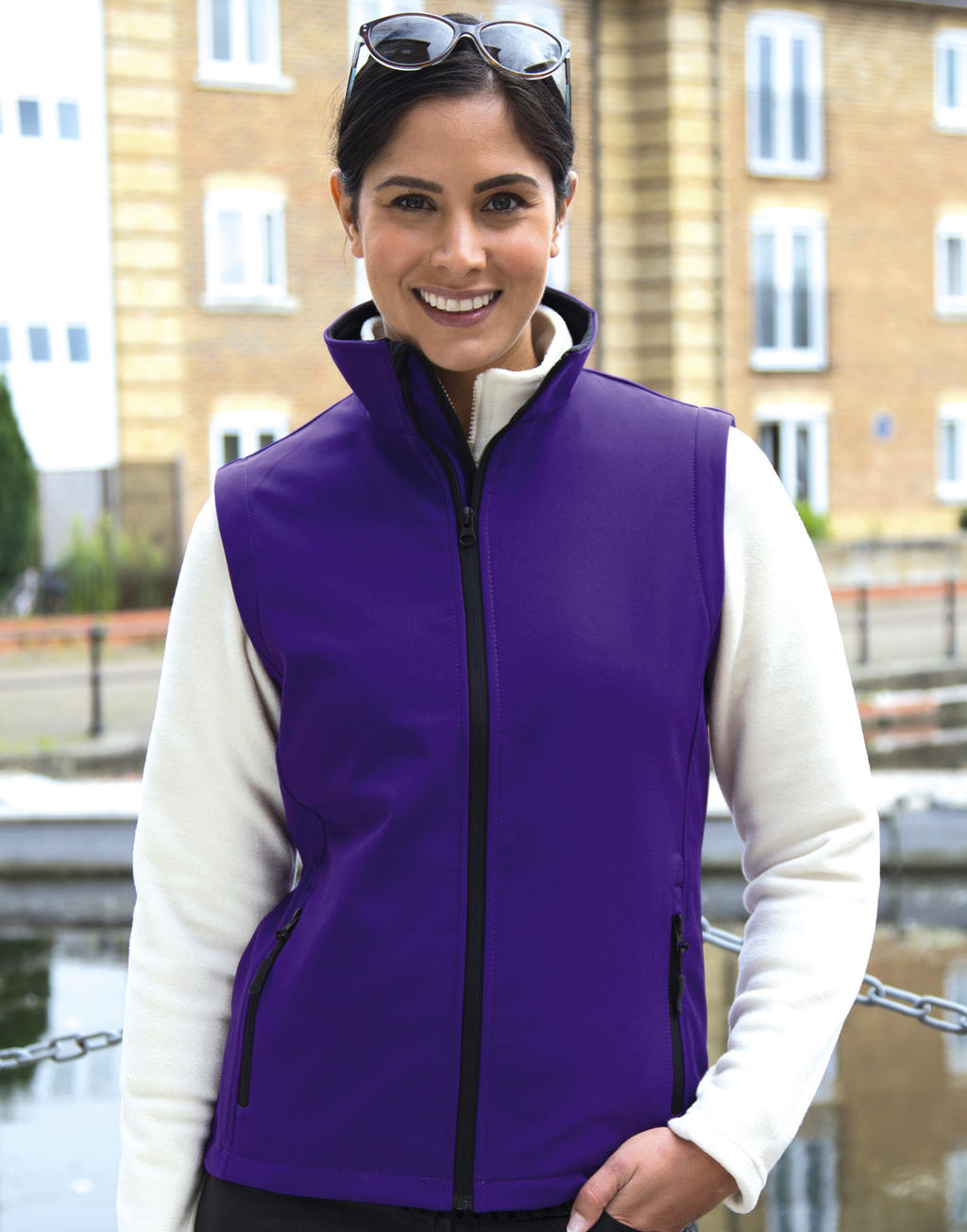 Women`s Printable Softshell Bodywarmer