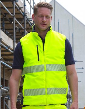 Reversible Soft Padded Safety Gilet
