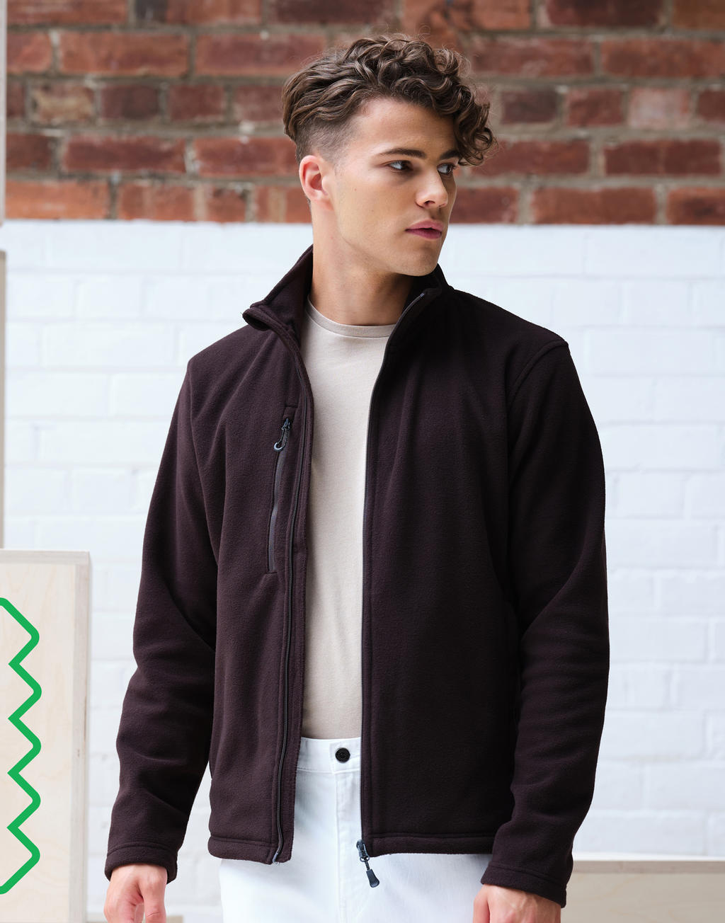 Honestly Made Recycled Full Zip Fleece