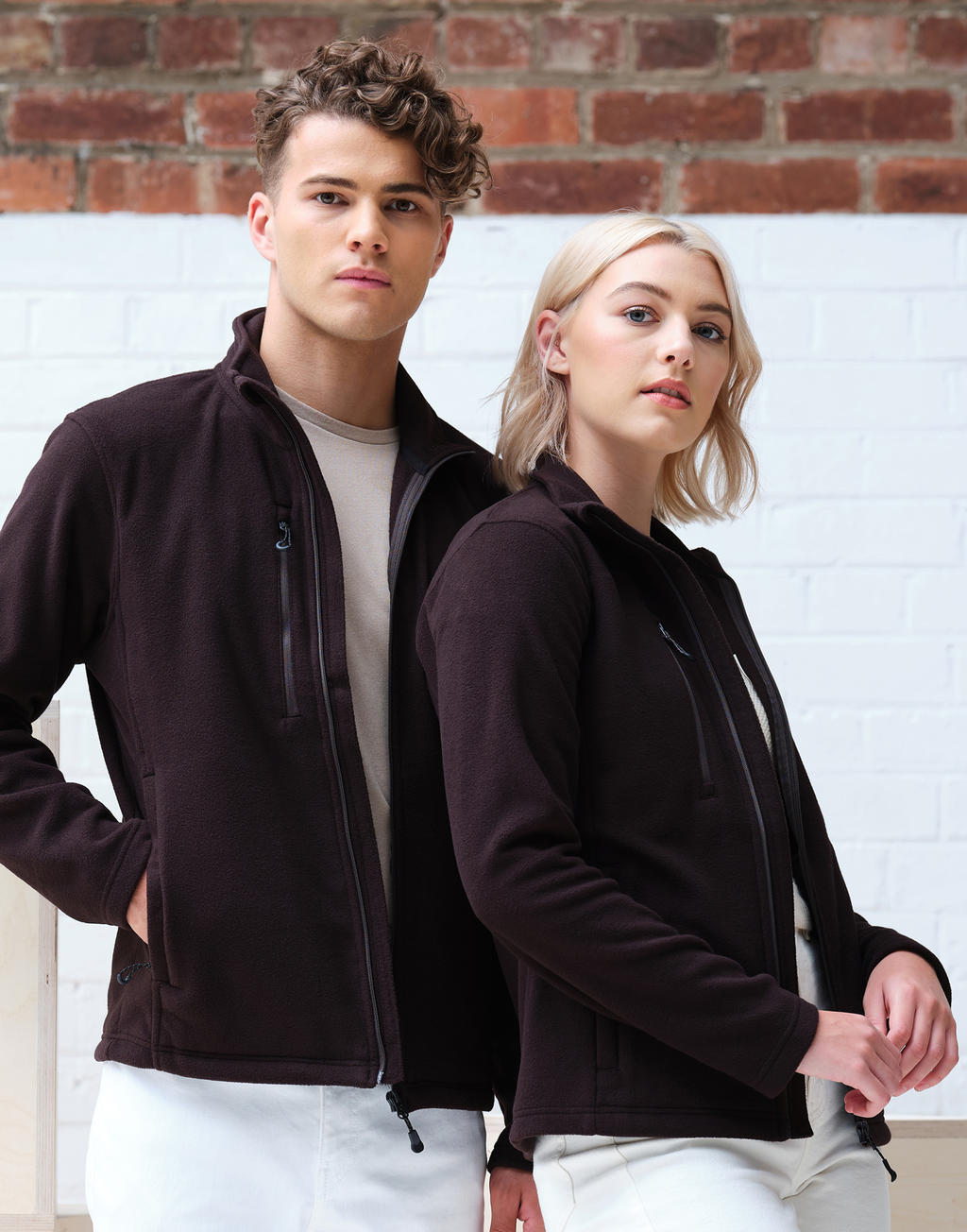 Honestly Made Recycled Full Zip Fleece