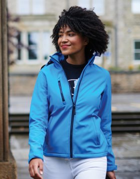 Women`s Venturer 3-Layer Hooded Softshell Jacket