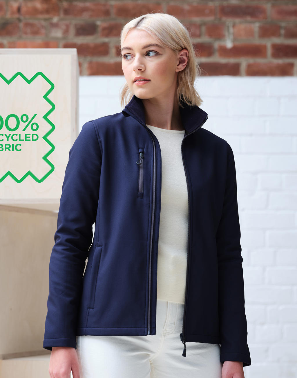 Women`s Honestly Made Recycled Softshell Jacket