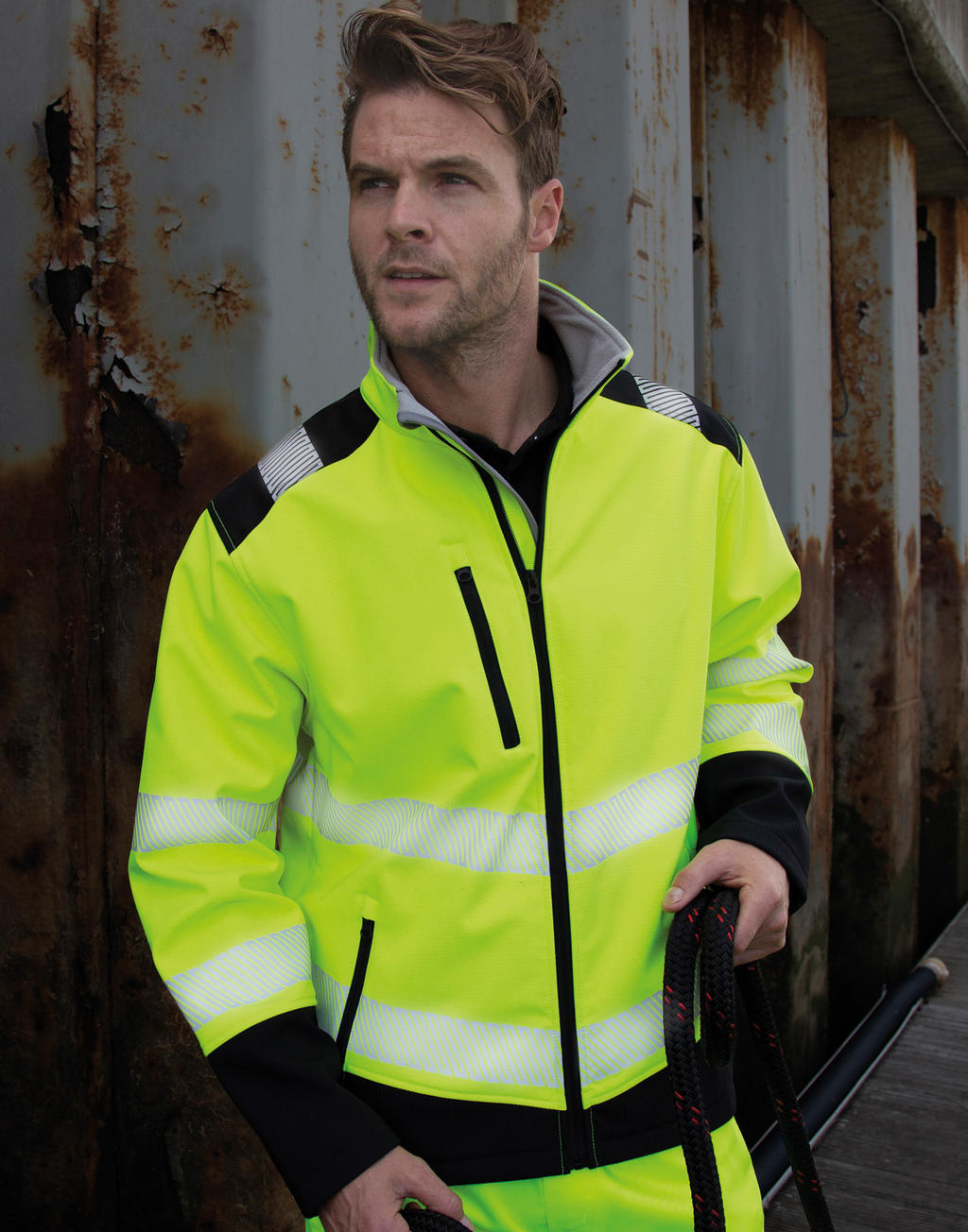 Printable Ripstop Safety Softshell