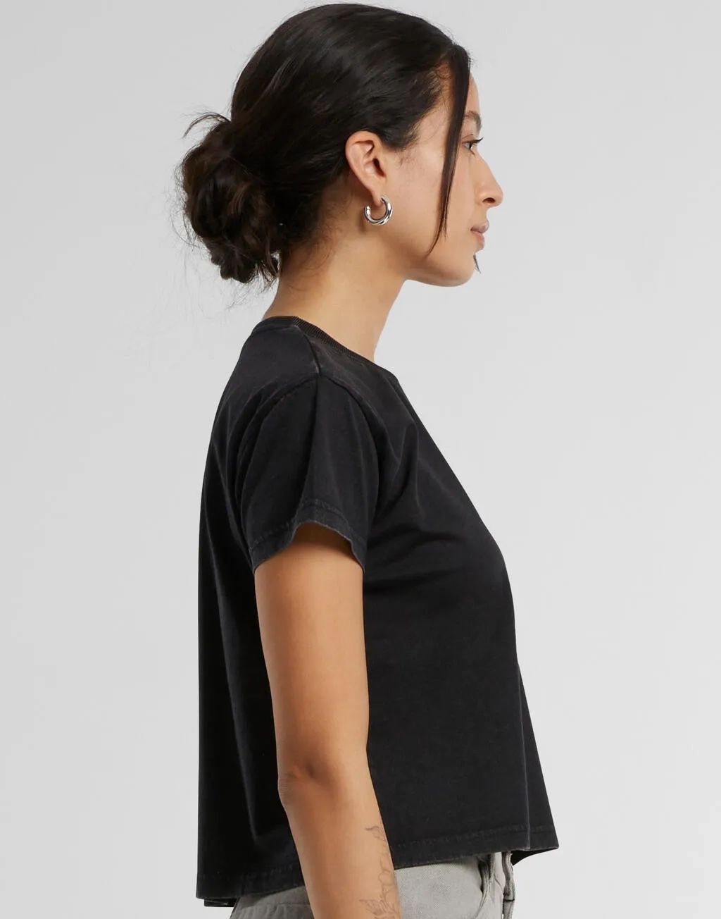 Ladies Vintage Cropped Tee